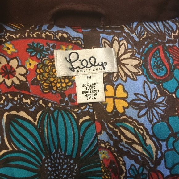 Lilly Pulitzer Brown Blazer - Picture 6 of 6